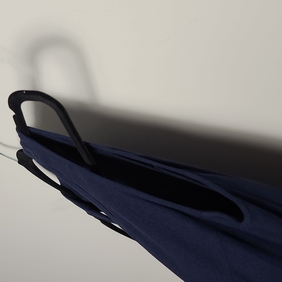 THEYSKENS' THEORY' Silk Midnight Blue Mini Dress Size US 6 EUR 40 - Picture 15 of 16